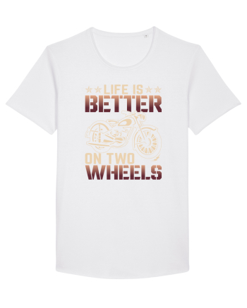 Life is better on two wheels White