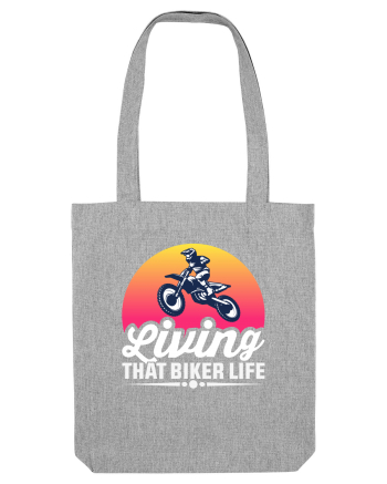living that biker life Heather Grey