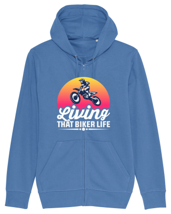 living that biker life Bright Blue
