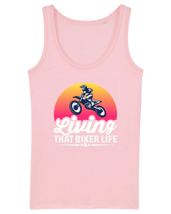 living that biker life Cotton Pink