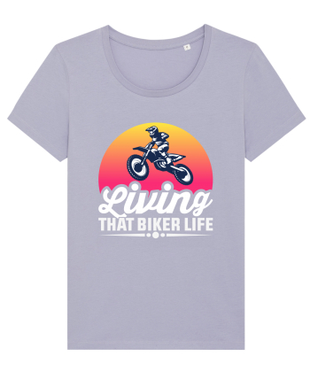 living that biker life Lavender