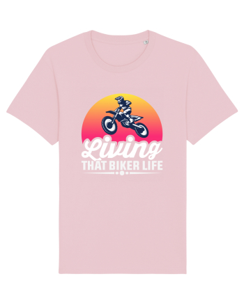 living that biker life Cotton Pink