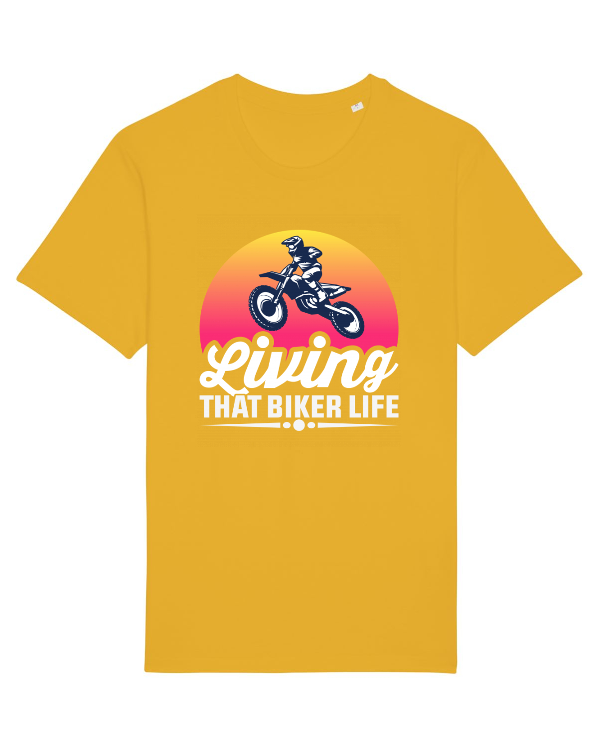 Tricou mânecă scurtă Unisex Rocker Spectra Yellow