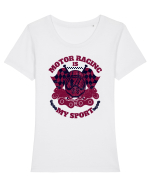 Motor Racing Is My Sport Tricou mânecă scurtă guler larg fitted Damă Expresser