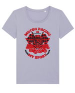 Motor Racing Is My Sport Tricou mânecă scurtă guler larg fitted Damă Expresser