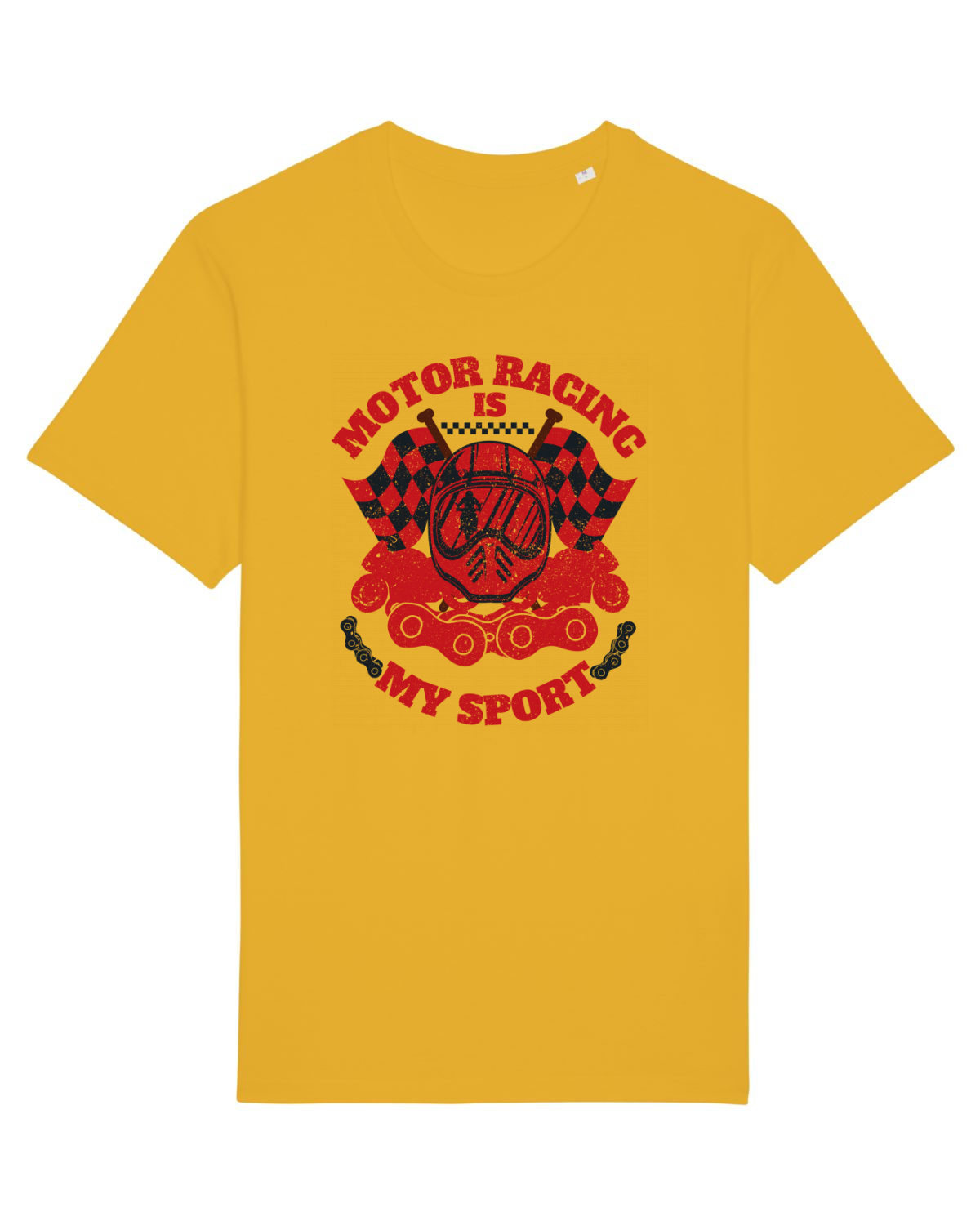 Tricou mânecă scurtă Unisex Rocker Spectra Yellow