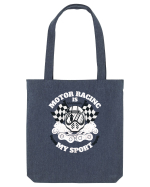 Motor Racing Is My Sport Sacoșă textilă