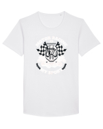 Motor Racing Is My Sport Tricou mânecă scurtă guler larg Bărbat Skater