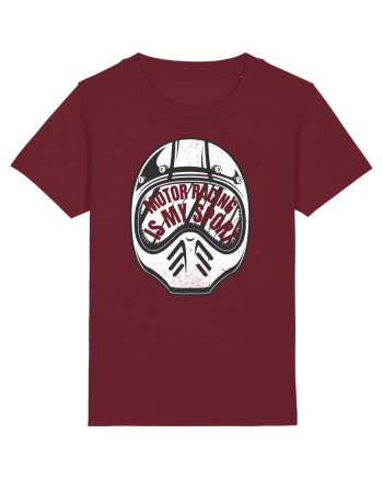 Motor Racing Is My Sport Burgundy