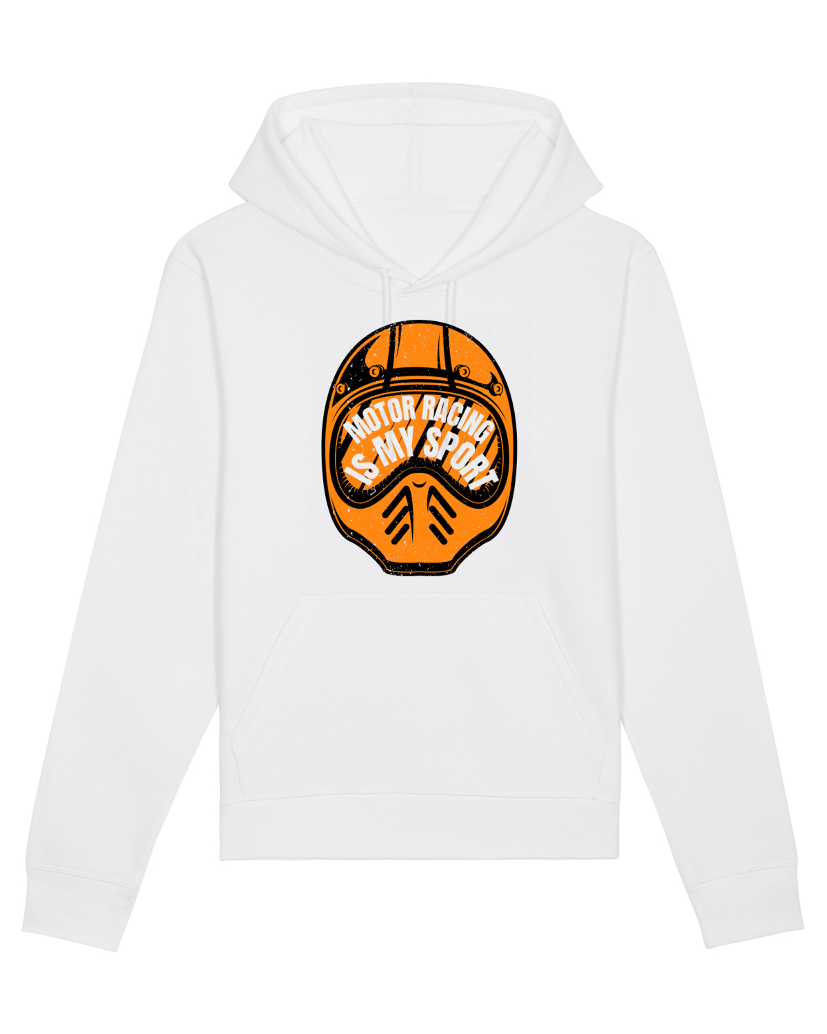 Hanorac Unisex Drummer White