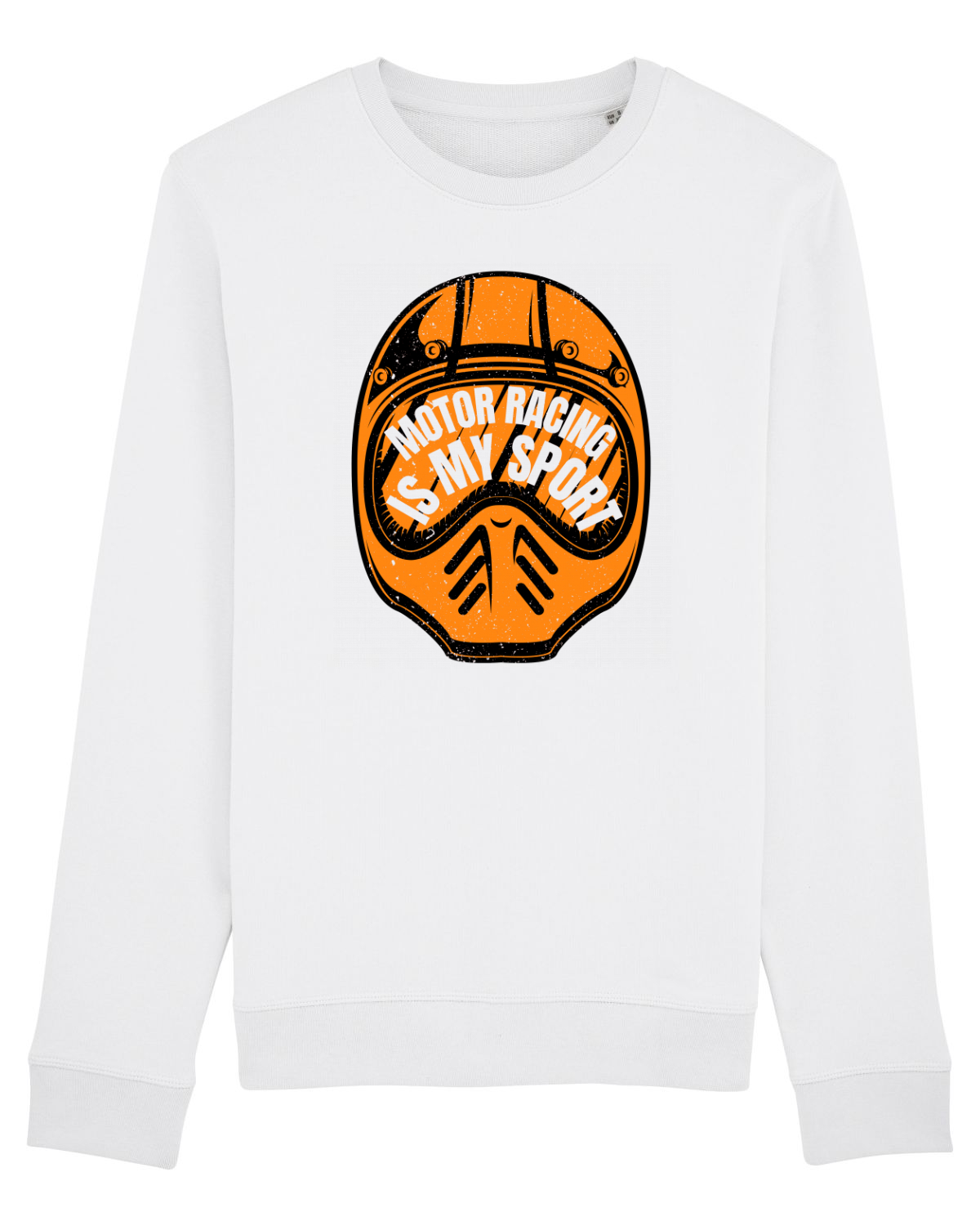 Bluză mânecă lungă Unisex Rise White