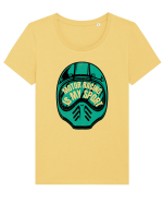 Motor Racing Is My Sport Tricou mânecă scurtă guler larg fitted Damă Expresser
