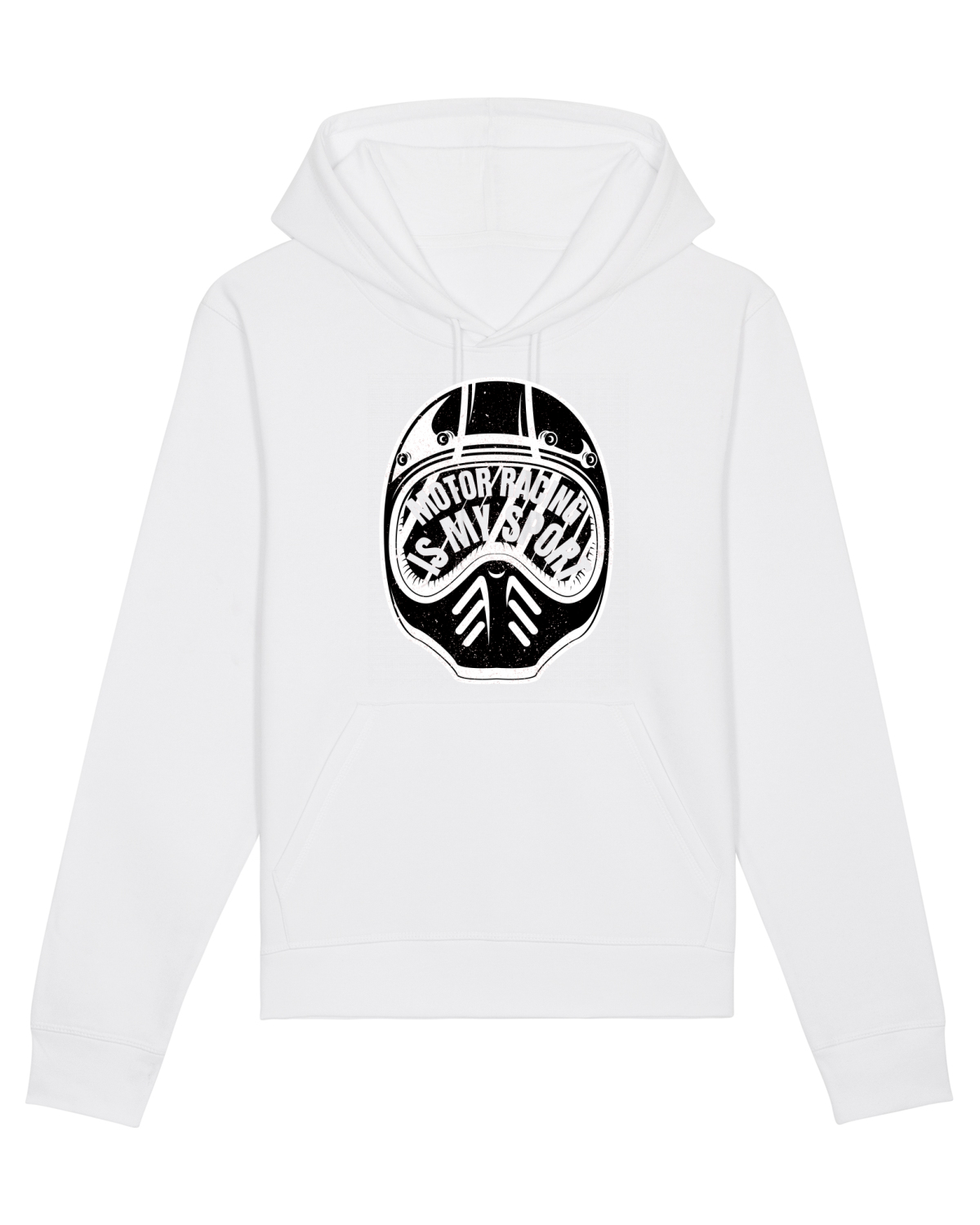 Hanorac Unisex Drummer White