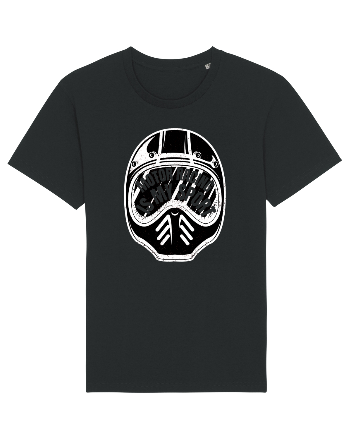 Tricou mânecă scurtă Unisex Rocker Black