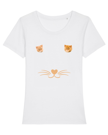 Love cat White