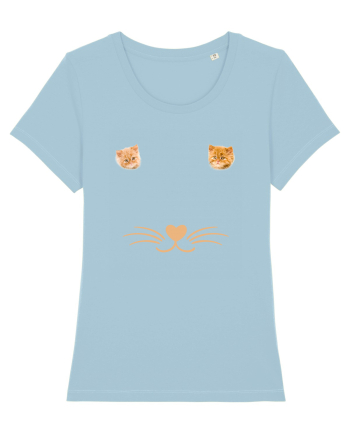 Love cat Sky Blue