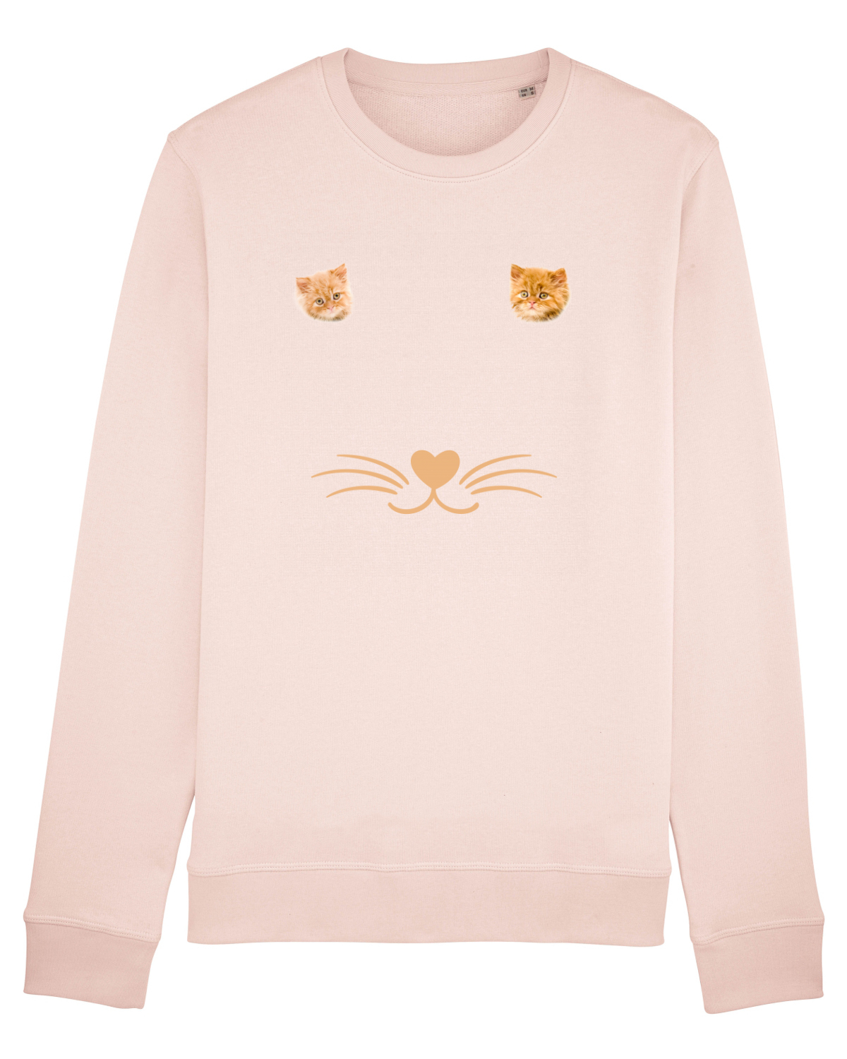 Bluză mânecă lungă Unisex Rise Candy Pink