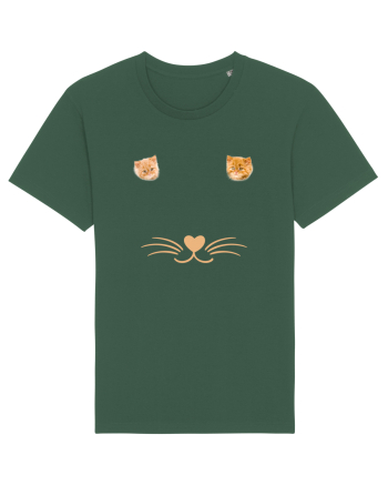 Love cat Bottle Green