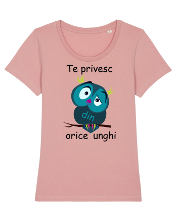 Te privesc din orice unghi Canyon Pink