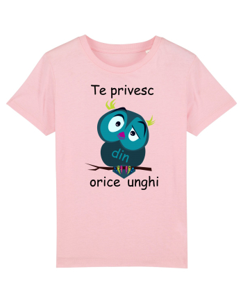 Te privesc din orice unghi Cotton Pink