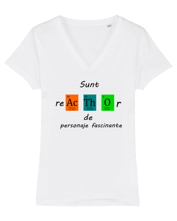Sunt reactor de personaje fascinante White