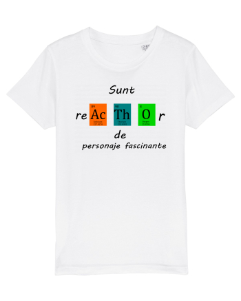 Sunt reactor de personaje fascinante White
