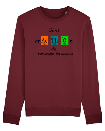 Sunt reactor de personaje fascinante Burgundy