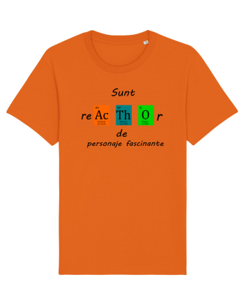 Sunt reactor de personaje fascinante Bright Orange