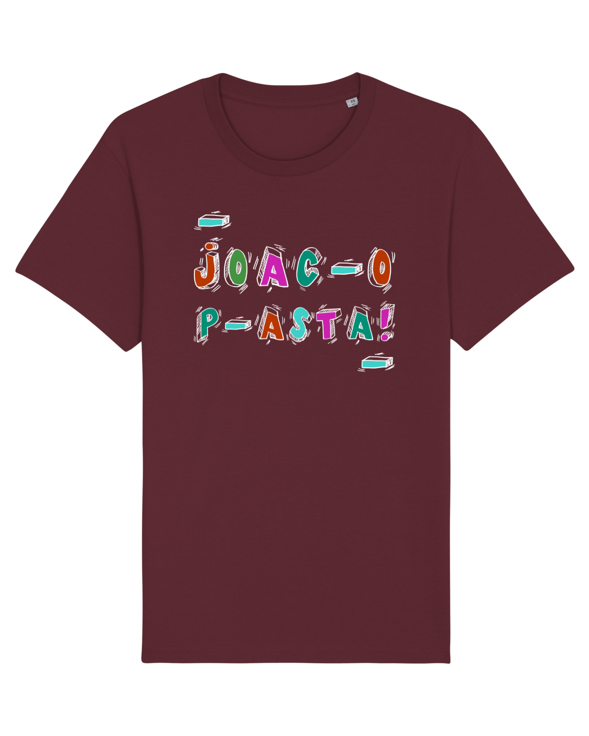 Tricou mânecă scurtă Unisex Rocker Burgundy