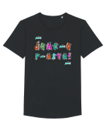Joac-o p-asta! Tricou mânecă scurtă guler larg Bărbat Skater