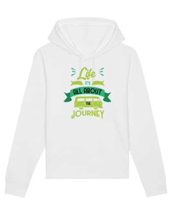 Life it's All About the Journey White