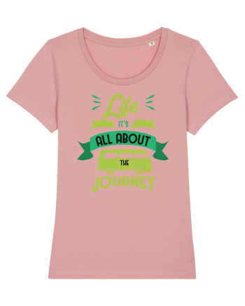 Life it's All About the Journey Canyon Pink