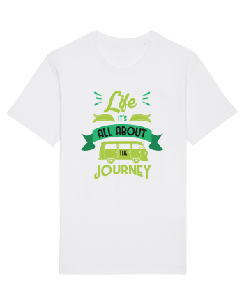 Life it's All About the Journey White