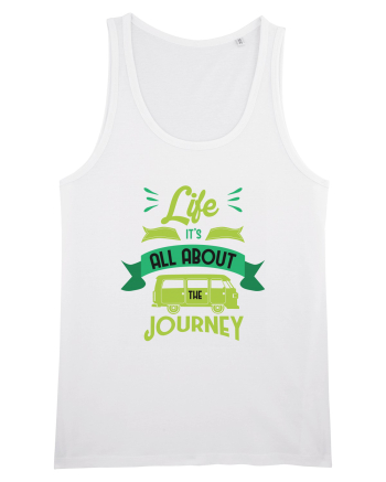 Life it's All About the Journey White