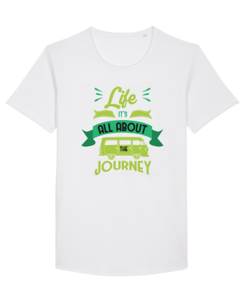 Life it's All About the Journey White