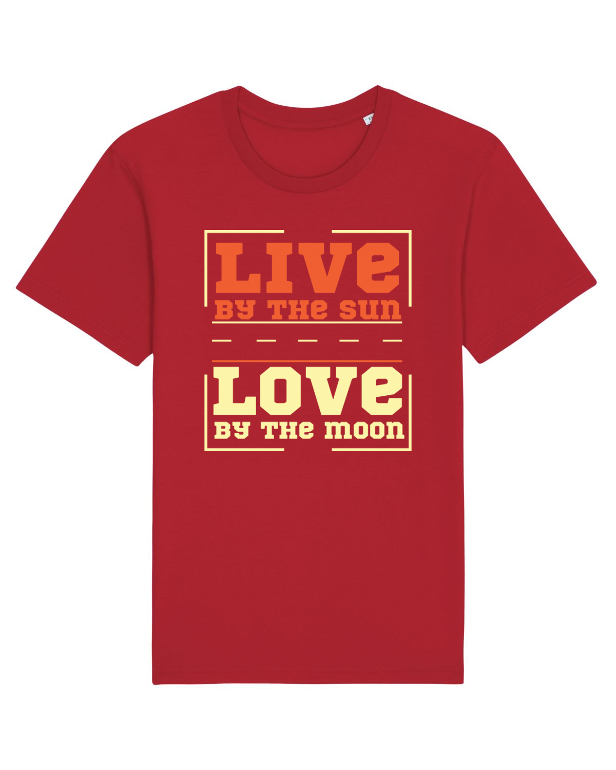 Tricou mânecă scurtă Unisex Rocker Red