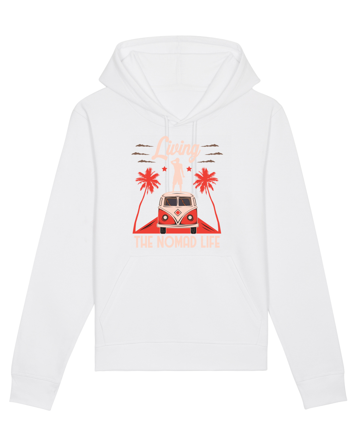 Hanorac Unisex Drummer White
