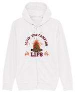 Lovin' the Camping Life Hanorac cu fermoar Unisex Connector