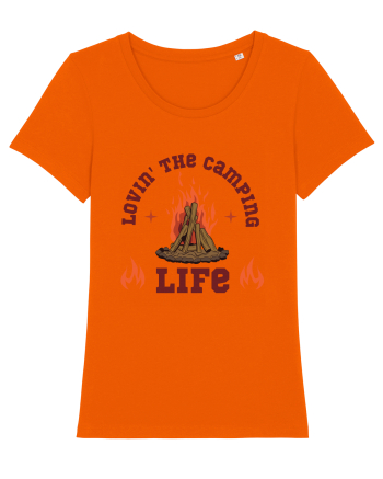 Lovin' the Camping Life Bright Orange