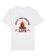 Lovin' the Camping Life Tricou mânecă scurtă Unisex Rocker