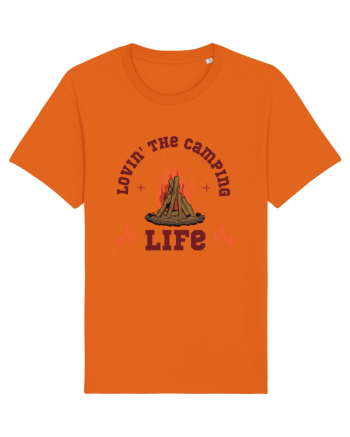 Lovin' the Camping Life Bright Orange
