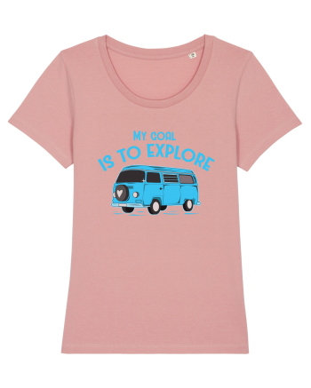 My Goal is to Explore Canyon Pink