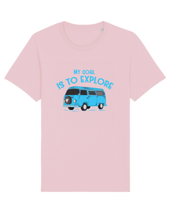 My Goal is to Explore Cotton Pink