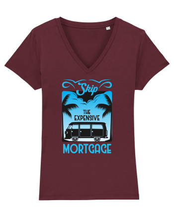Skip the Expansive Mortgage Burgundy
