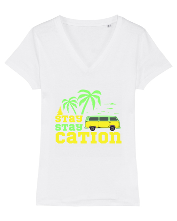 Stay Staycation White