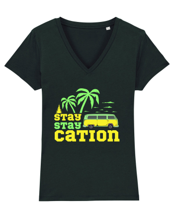 Stay Staycation Black