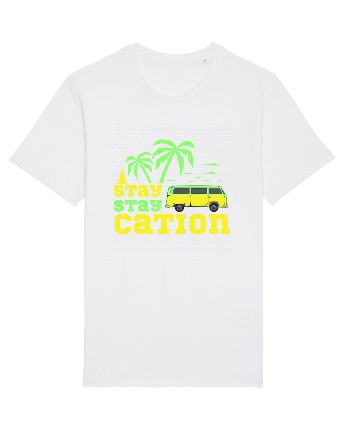 Tricou mânecă scurtă Unisex Rocker White
