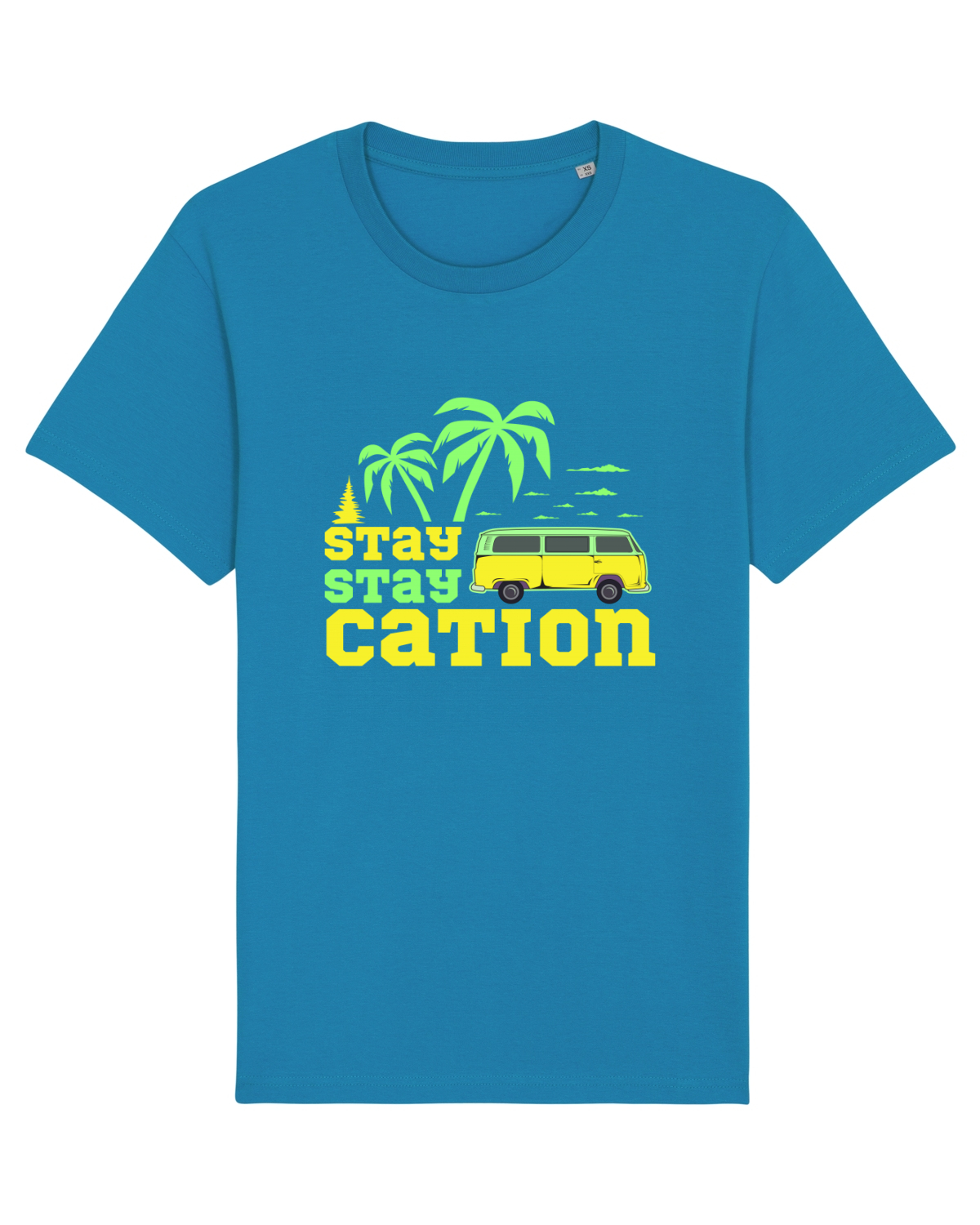 Tricou mânecă scurtă Unisex Rocker Azur