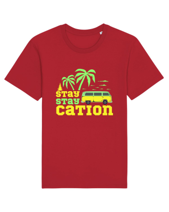 Stay Staycation Red