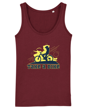 Take a Bike Burgundy